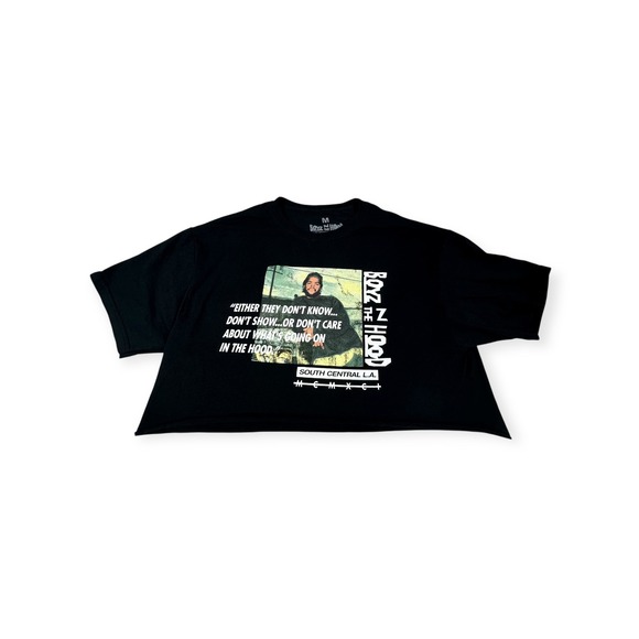 Boyz N‎ The Hood Movie Graphic Tee Short Sleeve Black T-Shirt Medium - Picture 1 of 6